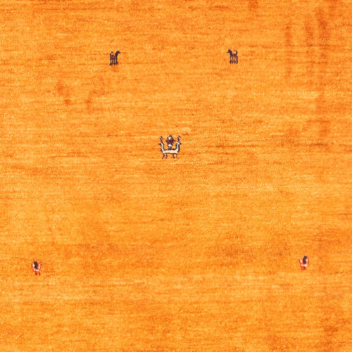 Gabbeh Teppich - Perser - 162 x 107 cm - gold