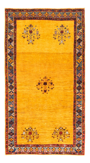 Gabbeh Teppich - Perser - 158 x 90 cm - gold