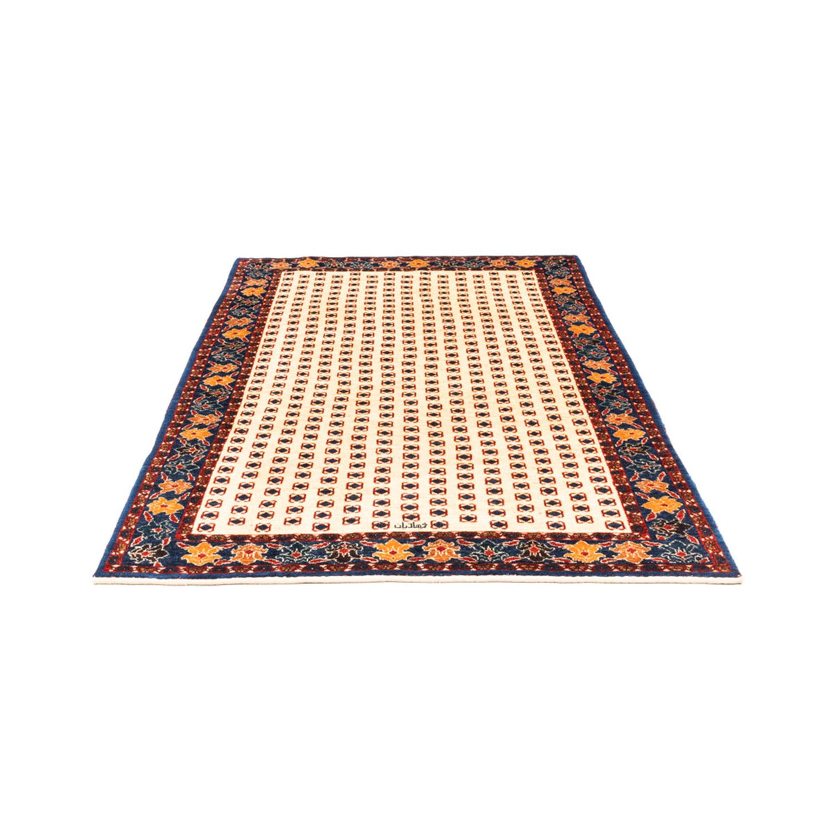 Gabbeh Teppich - Perser - 205 x 133 cm - creme