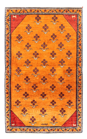 Gabbeh Teppich - Perser - 150 x 102 cm - gold