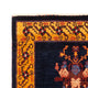 Läufer Gabbeh - Perser - 253 x 84 cm - dunkelblau