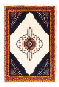 Tapis Gabbeh - Persan - 162 x 115 cm - crème