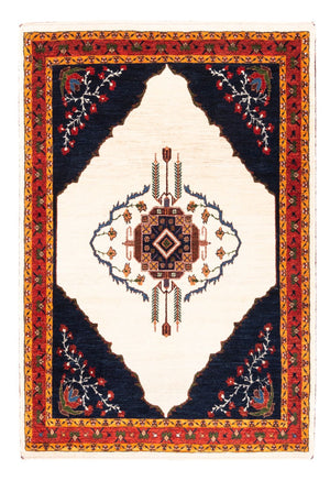 Gabbeh Teppich - Perser - 162 x 115 cm - creme