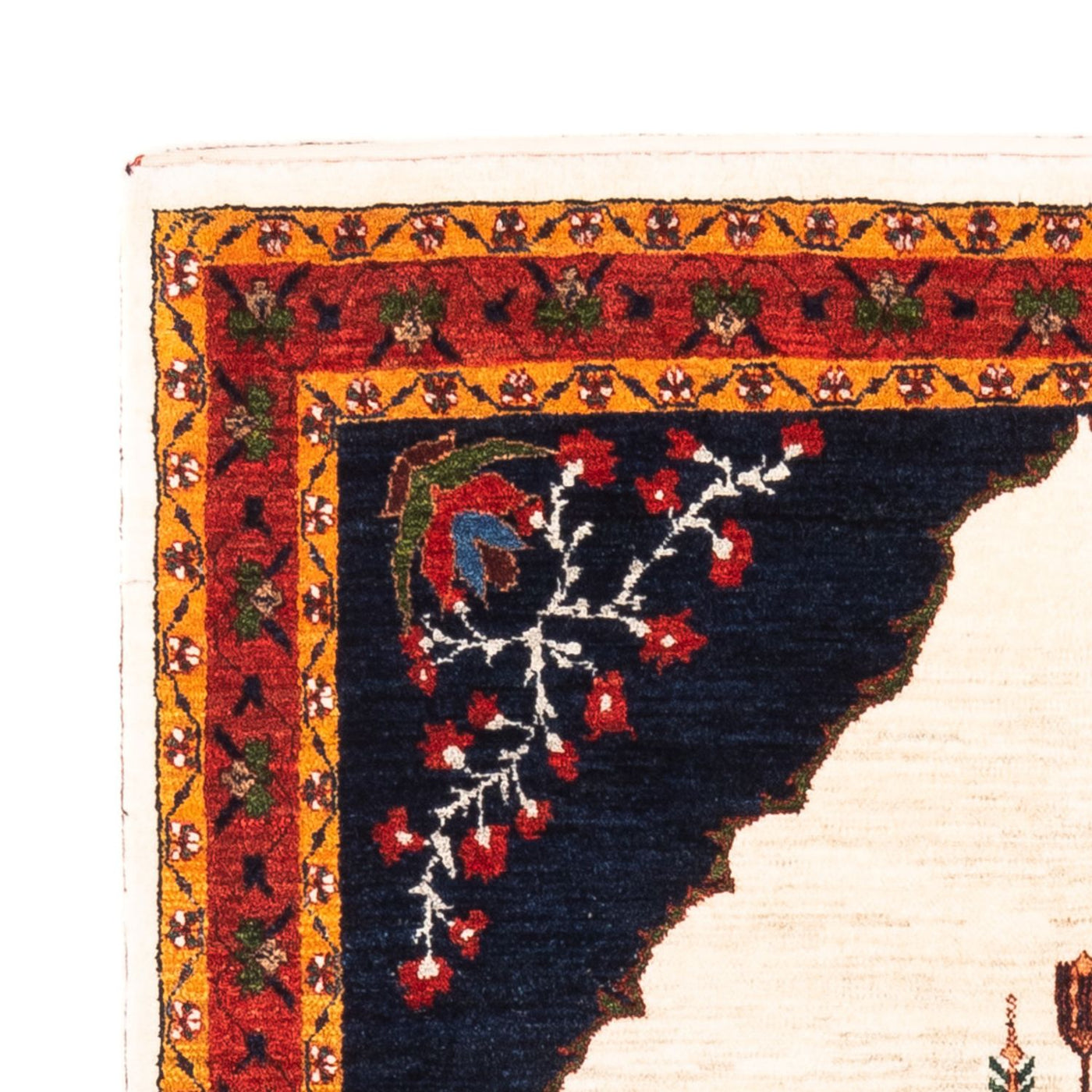 Gabbeh Persisch Teppich 162x115cm - Perserteppich Wollteppich
