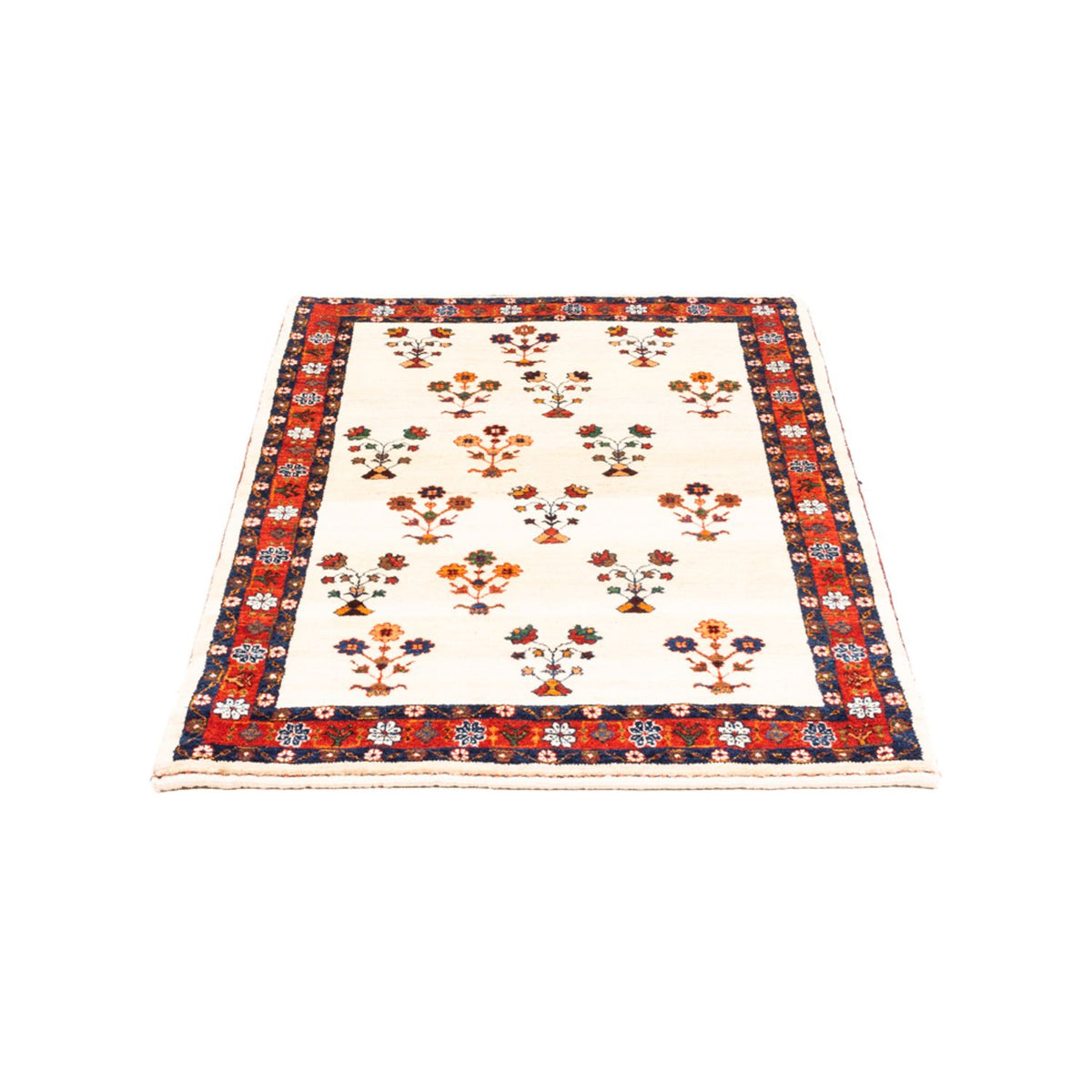 Gabbeh Teppich - Perser - 125 x 80 cm - creme