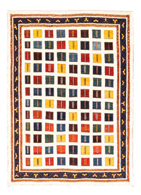 Tappeto Gabbeh - Persero - 207 x 157 cm - multicolore
