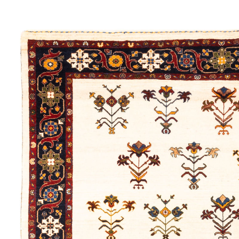 Gabbeh Teppich - Perser - 245 x 177 cm - creme