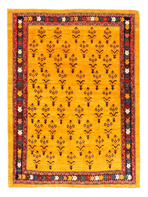 Tappeto Gabbeh - Persero - 198 x 149 cm - oro