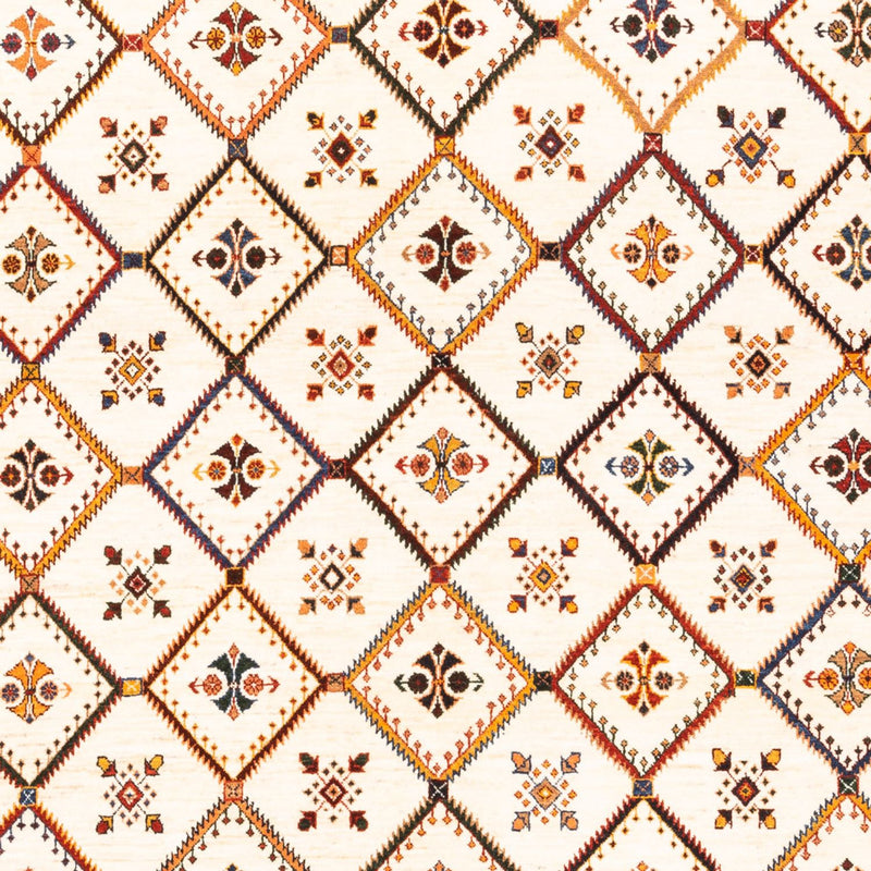 Gabbeh Teppich - Perser - 234 x 180 cm - creme