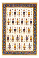 Gabbeh Persisch Teppich 221x154cm - Perserteppich Wollteppich