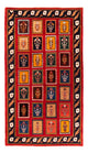 Gabbeh Persisch Teppich 196x118cm - Perserteppich Wollteppich