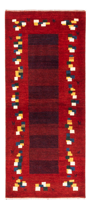 Läufer Gabbeh - Perser - 200 x 85 cm - rot
