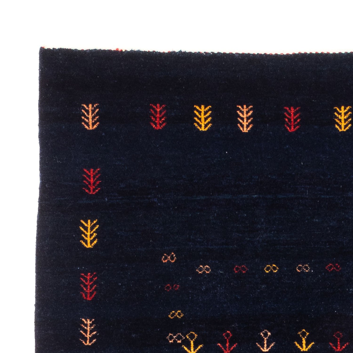 Gabbeh Persisch Teppich 125x177cm - Perserteppich Wollteppich