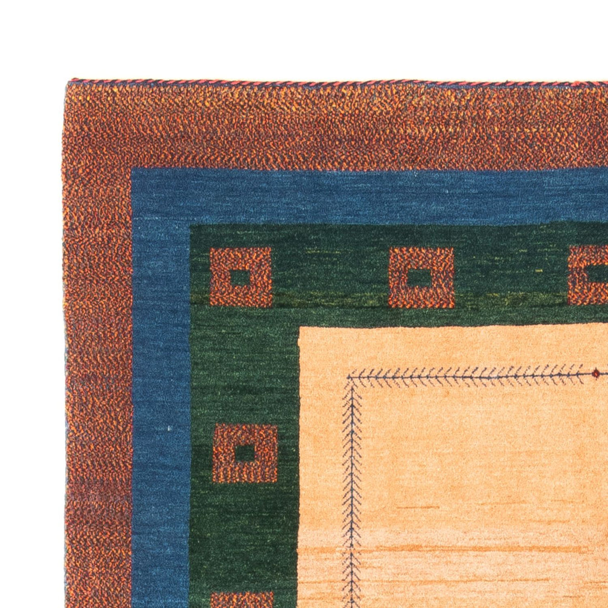 Gabbeh persiano Tappeto 152x204cm - Perserteppich Wollteppich