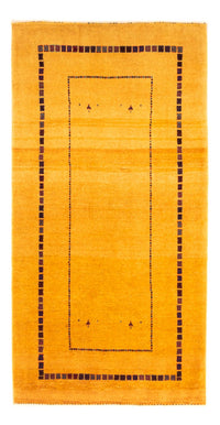 Tappeto Gabbeh - Persero - 155 x 83 cm - giallo