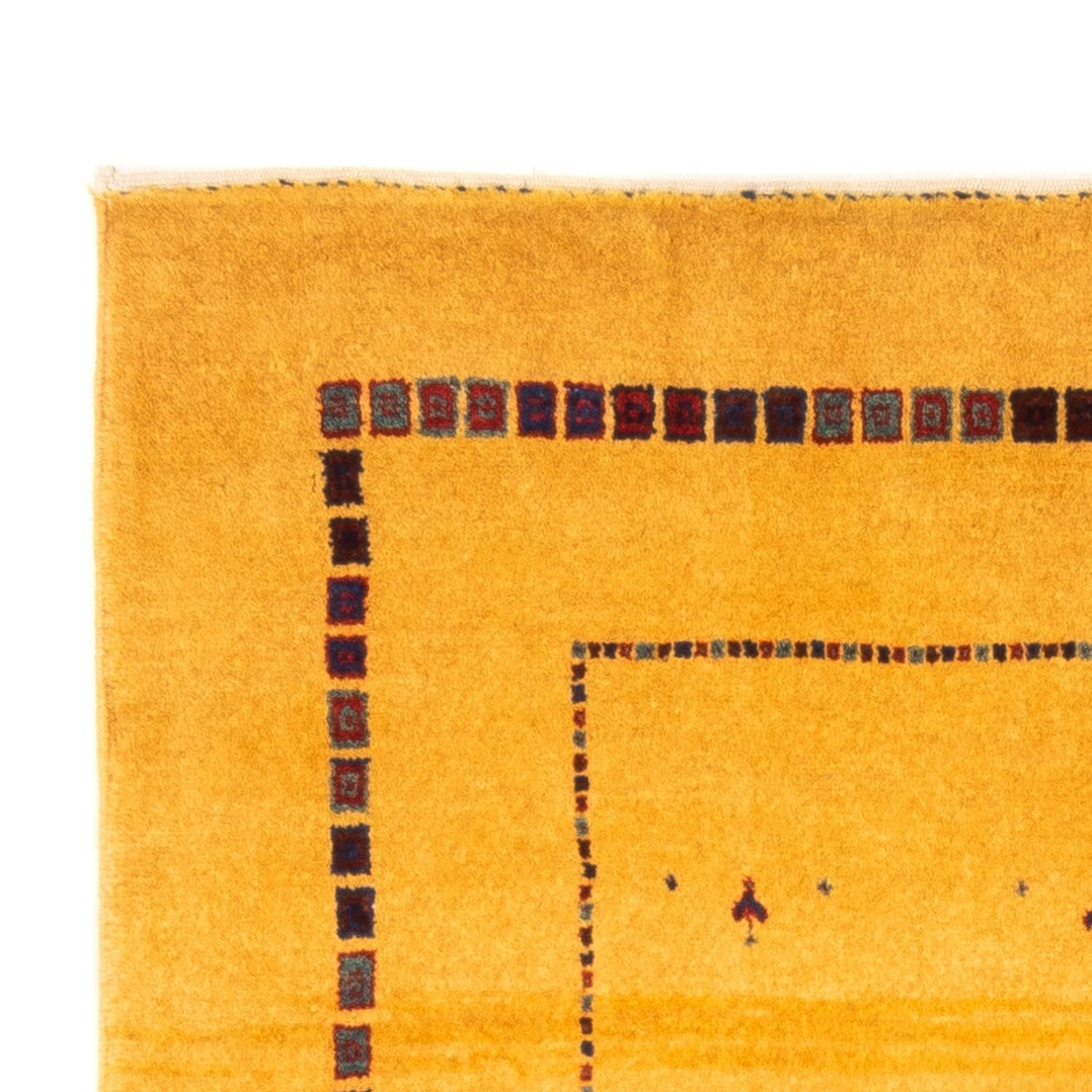 Gabbeh Persisch Teppich 155x83cm - Perserteppich Wollteppich