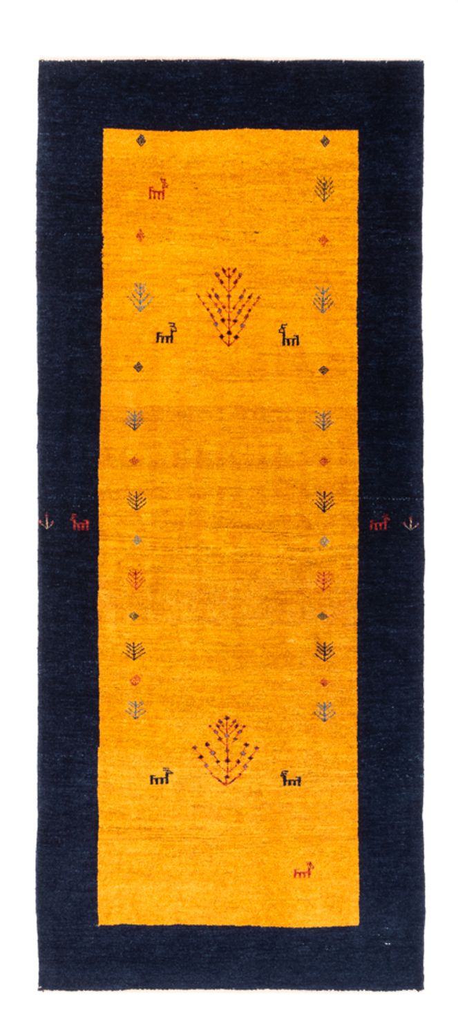 Läufer Gabbeh - Perser - 188 x 82 cm - gold