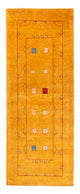 Tapis de couloir Tapis Gabbeh - Persan - 204 x 84 cm - or