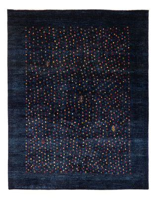 Tappeto Gabbeh - Persero - 201 x 152 cm - blu scuro