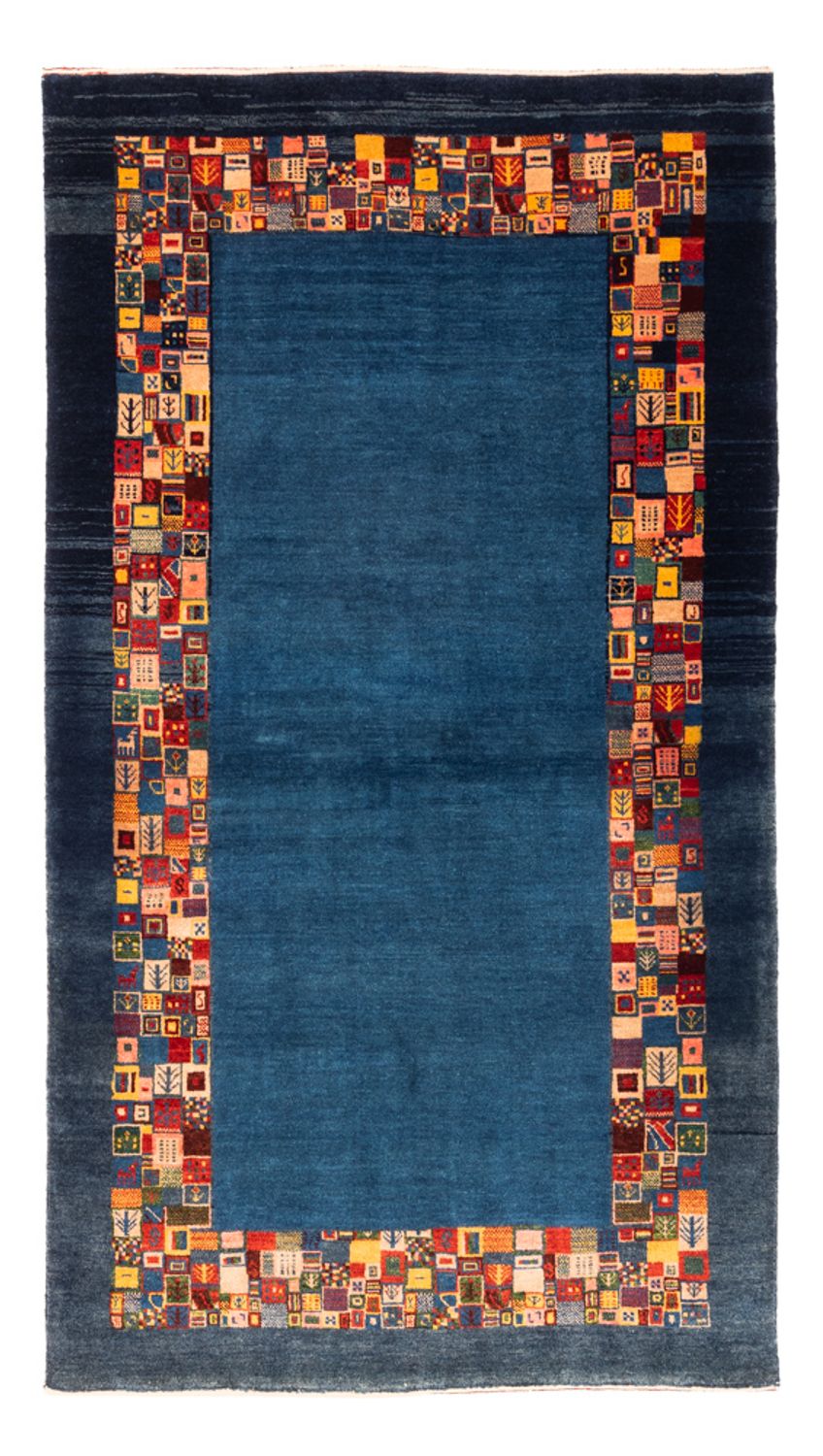 Gabbeh Teppich - Perser - 190 x 110 cm - blau