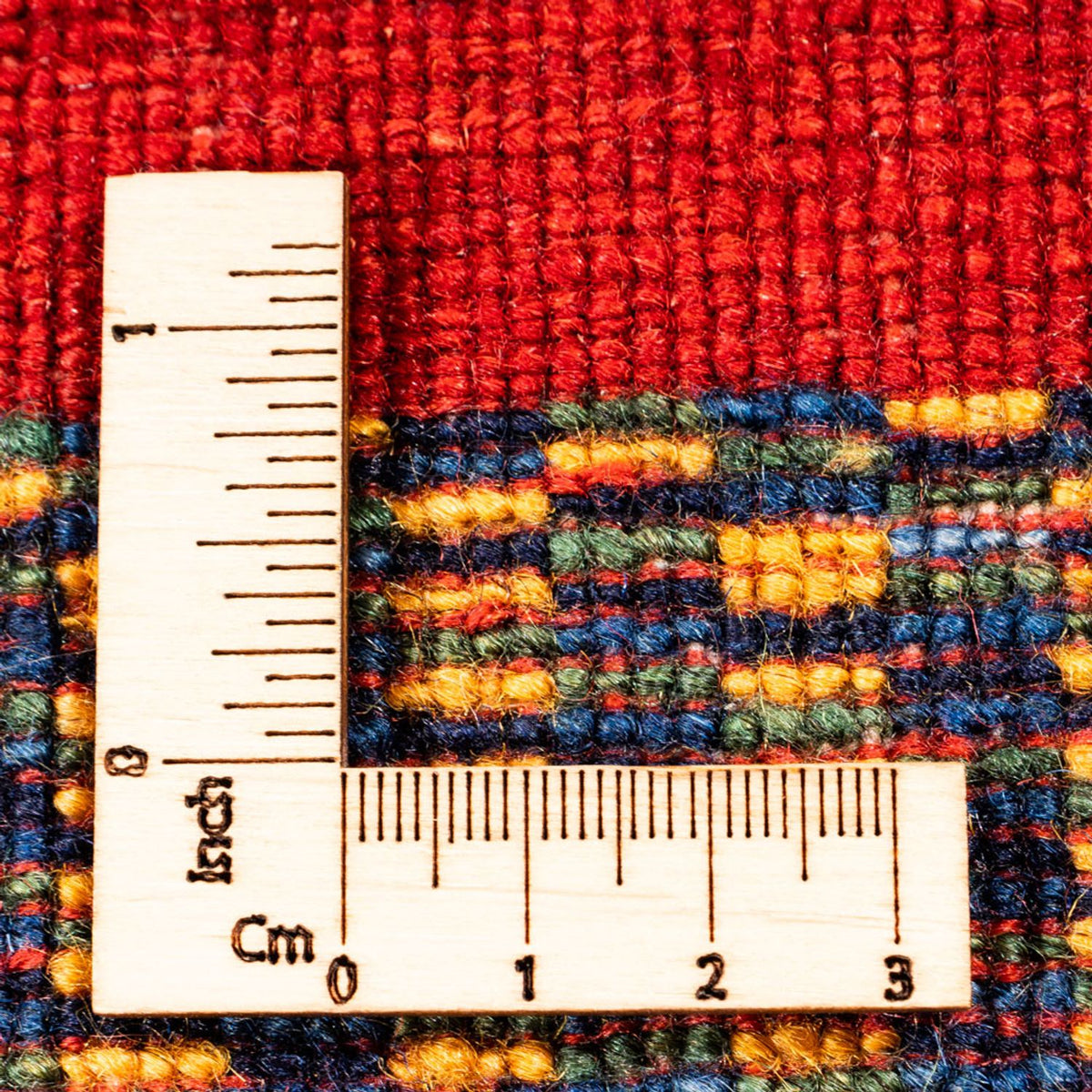 Gabbeh Teppich - Perser - 185 x 122 cm - rot