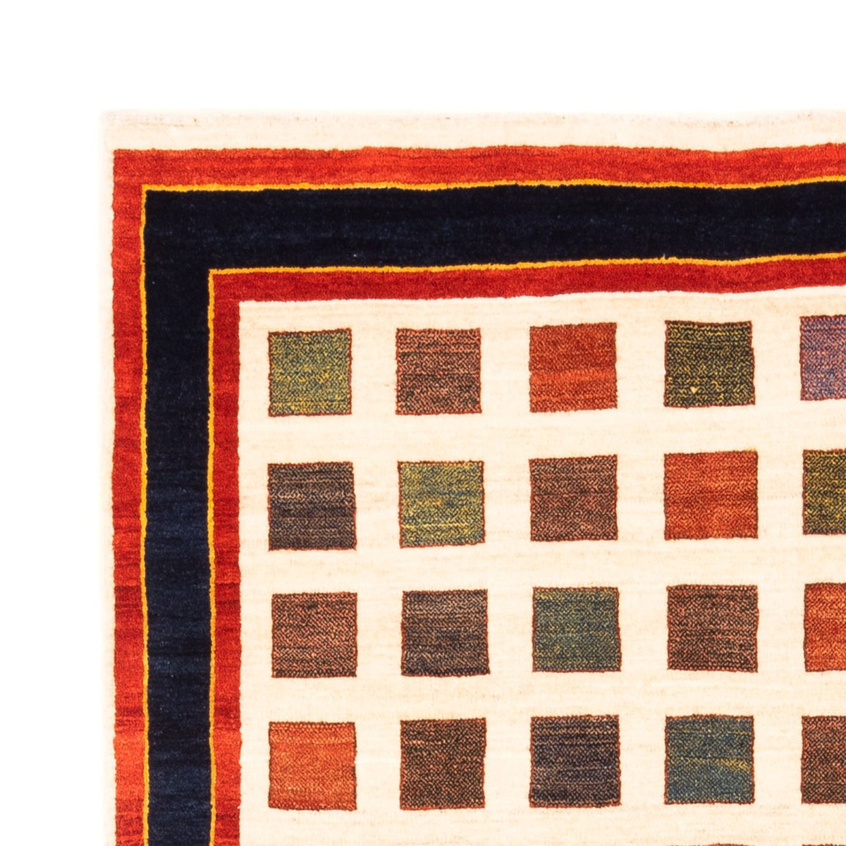 Gabbeh Teppich - Perser - 204 x 133 cm - creme