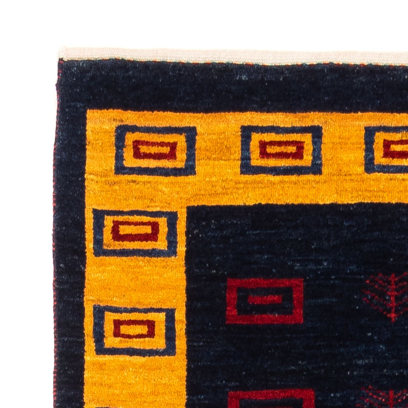 Gabbeh Persisch Teppich 200x82cm - Perserteppich Wollteppich