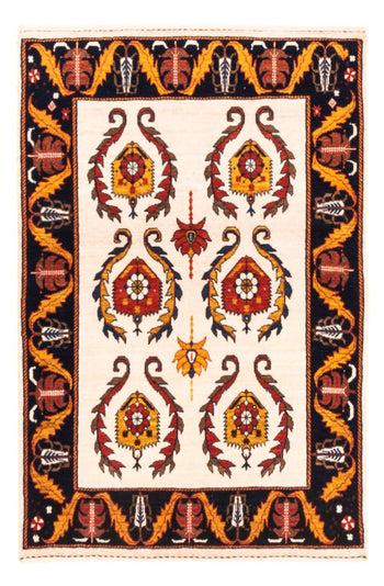 Gabbeh Teppich - Perser - 126 x 86 cm - creme
