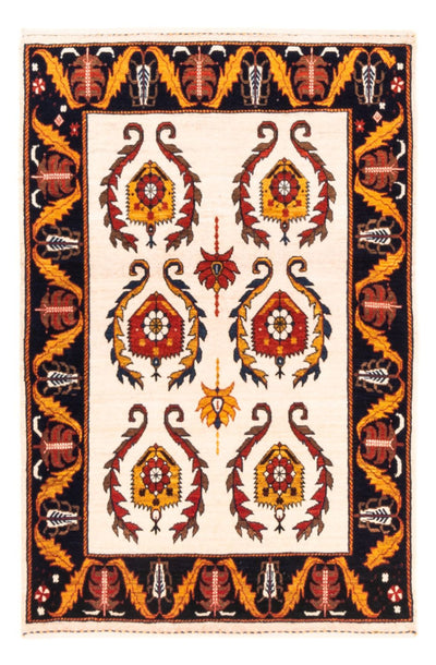 Gabbeh Persisch Teppich 86x126cm - Perserteppich Wollteppich
