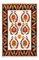 Gabbeh Persisch Teppich 126x86cm - Perserteppich Wollteppich