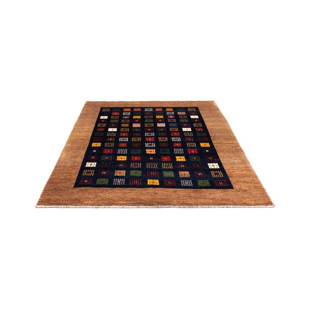 Gabbeh Teppich - Perser - 200 x 150 cm - dunkelblau