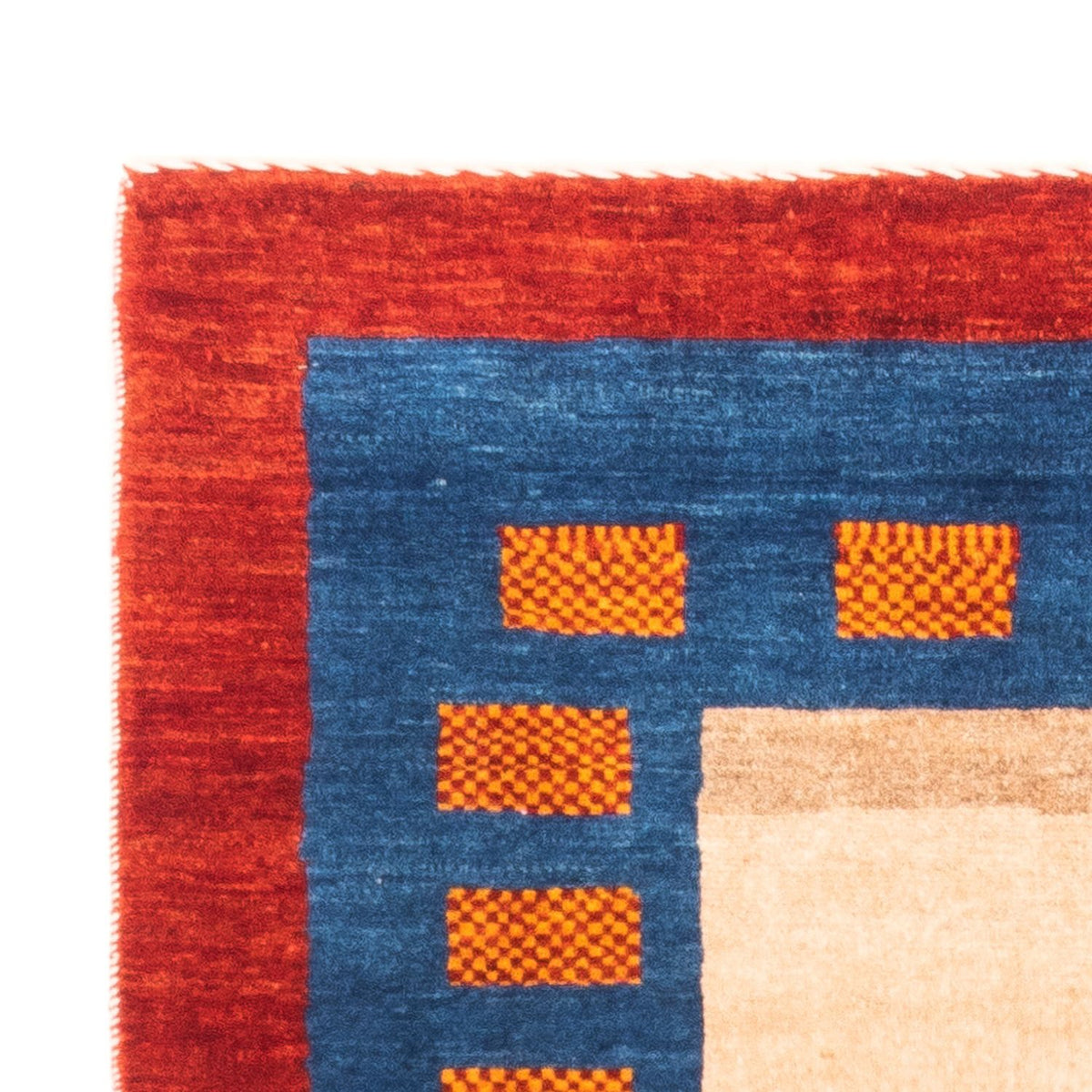 Gabbeh Persisch Teppich 102x152cm - Perserteppich Wollteppich