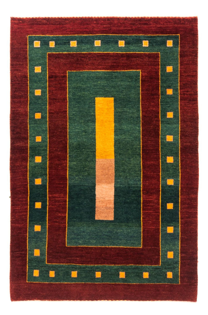 Gabbeh Teppich - Perser - 156 x 106 cm - grün