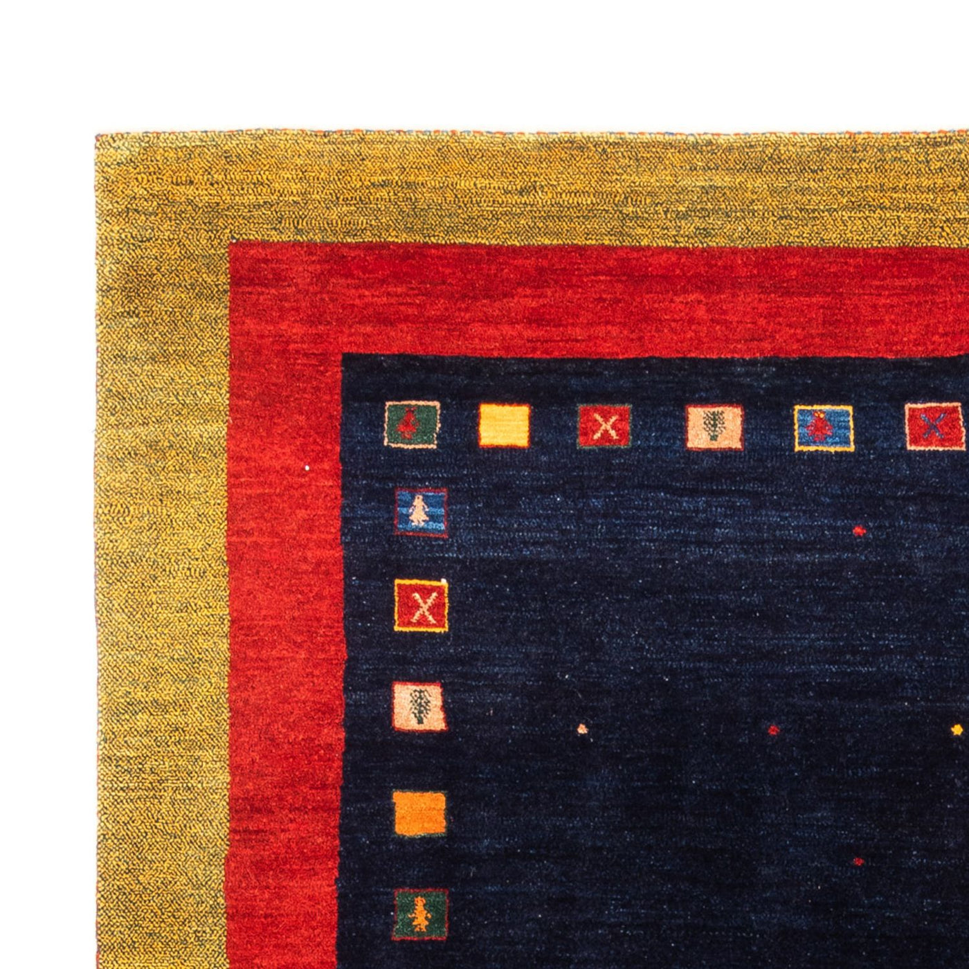 Tapis Gabbeh persan Tapis 216x158cm - Perserteppich Wollteppich
