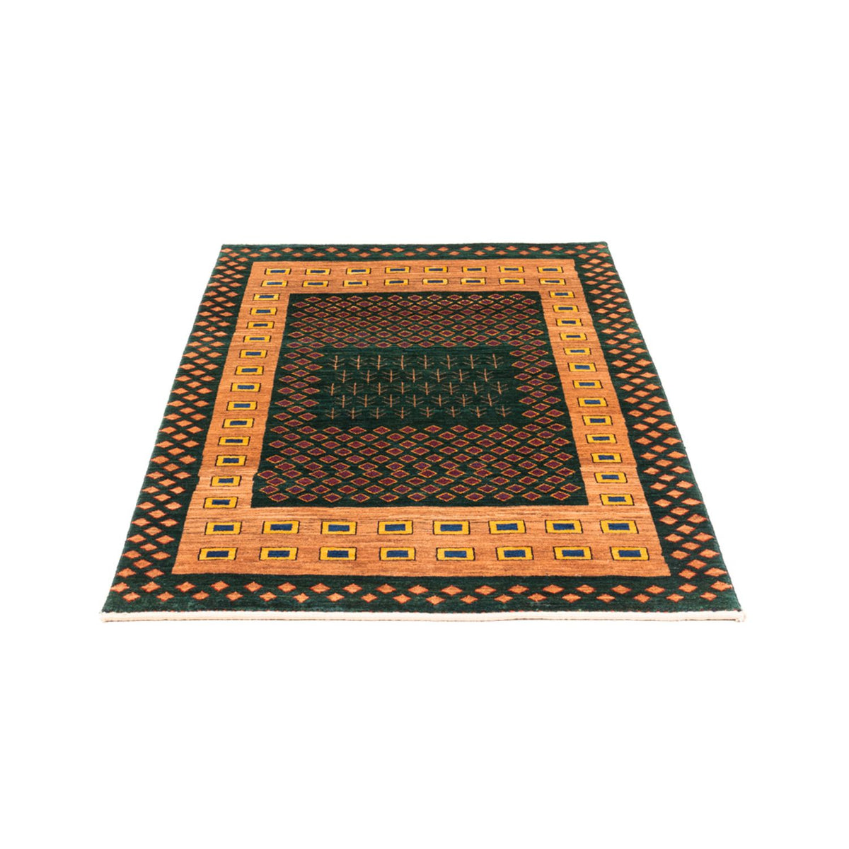 Gabbeh Teppich - Perser - 146 x 100 cm - mehrfarbig