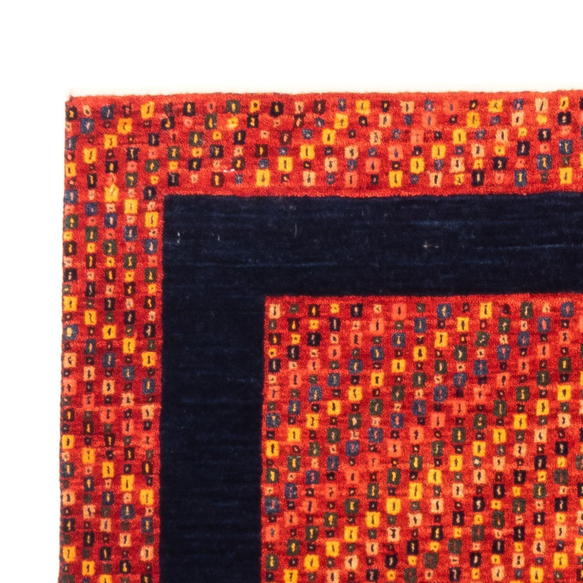 Gabbeh Persisch Teppich 98x155cm - Perserteppich Wollteppich