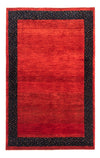 Gabbeh persiano Tappeto 102x154cm - Perserteppich Wollteppich - Rettangolo / Rosso / 102 x 154 cm Rettangolo