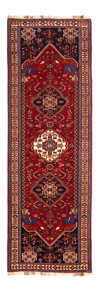 Tapis de couloir Tapis persan - Nomadic - 248 x 85 cm - rouge