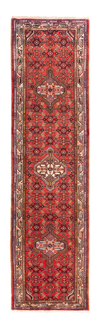 Tapis de couloir Tapis persan - Nomadic - 282 x 77 cm - rouge