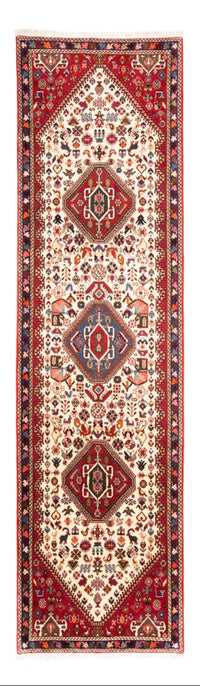 Tapis de couloir Tapis persan - Nomadic - 306 x 83 cm - crème