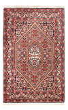 Bidjar - Bukan Tappeto 74x108cm - Tappeto persiano - rosso - Rettangolo / Rosso / 74 x 108 cm Rettangolo