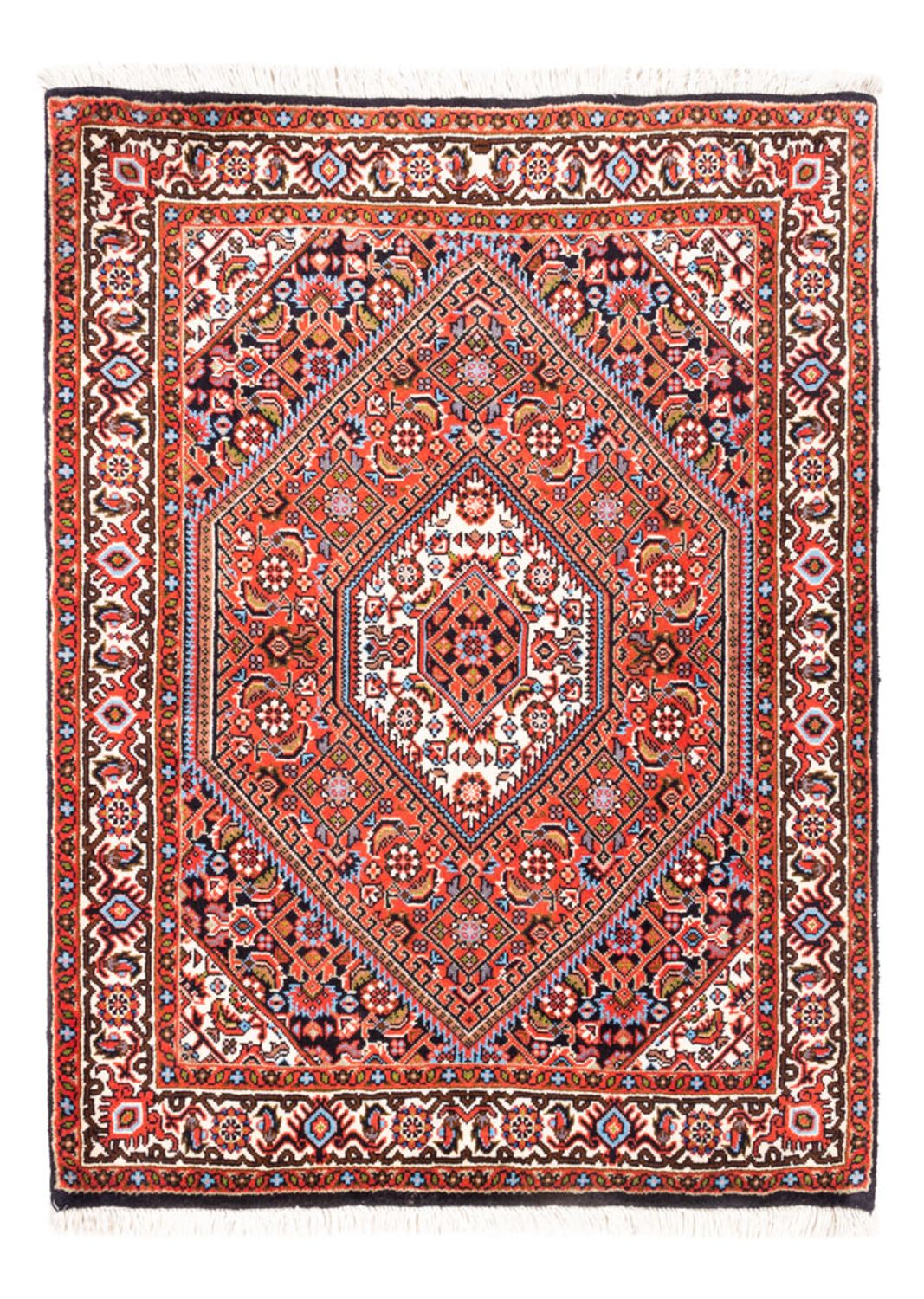 Perserteppich - Bidjar - Royal - 90 x 77 cm - rot