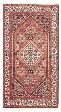 Tapis persan - Bidjar - 140 x 95 cm - rouge