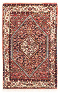 Tapis persan - Bidjar - 127 x 82 cm - rouge