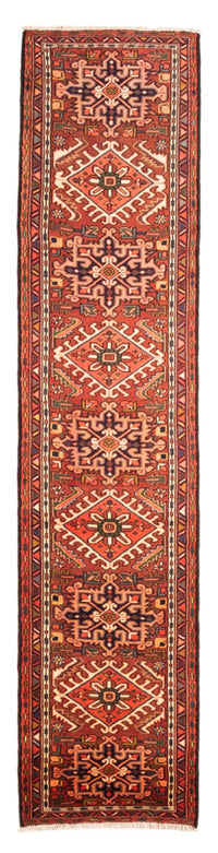 Tapis de couloir Tapis persan - Nomadic - 315 x 74 cm - rouge