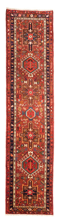 Tapis de couloir Tapis persan - Nomadic - 290 x 70 cm - rouge