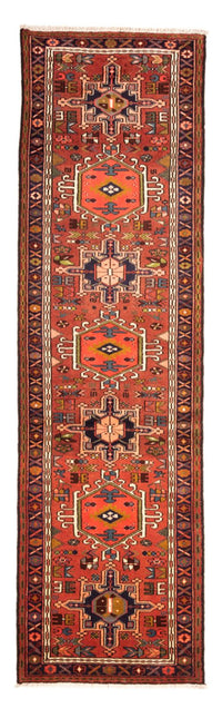 Tapis de couloir Tapis persan - Nomadic - 274 x 79 cm - rouge
