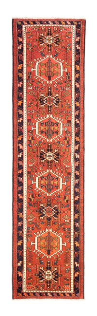Tapis de couloir Tapis persan - Nomadic - 287 x 84 cm - rouge