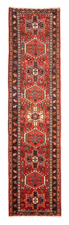 Tapis Qaraja 73x286cm - Tapis persan - rouge - Tapis de couloir / Rouge / 73 x 286 cm Tapis de couloir