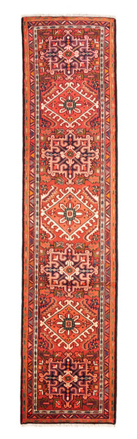 Tapis de couloir Tapis persan - Nomadic - 290 x 73 cm - rouge